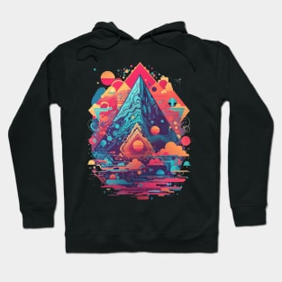 Abstract Geometric Design Hoodie